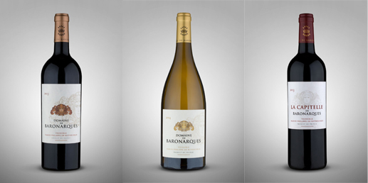 DOMAINE DE BARONARQUES IS PROUD TO PRESENT THE NEW PACKAGING OF ITS RANGE
