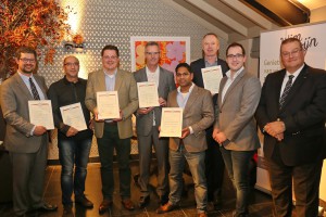 Uitreiking certificaten KVNW Register Wijnhandelaar 21 januari 2016