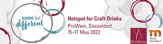 “same but different”: the highlight for Craft Spirits Craft Beer & Cider at the heart of ProWein 2022