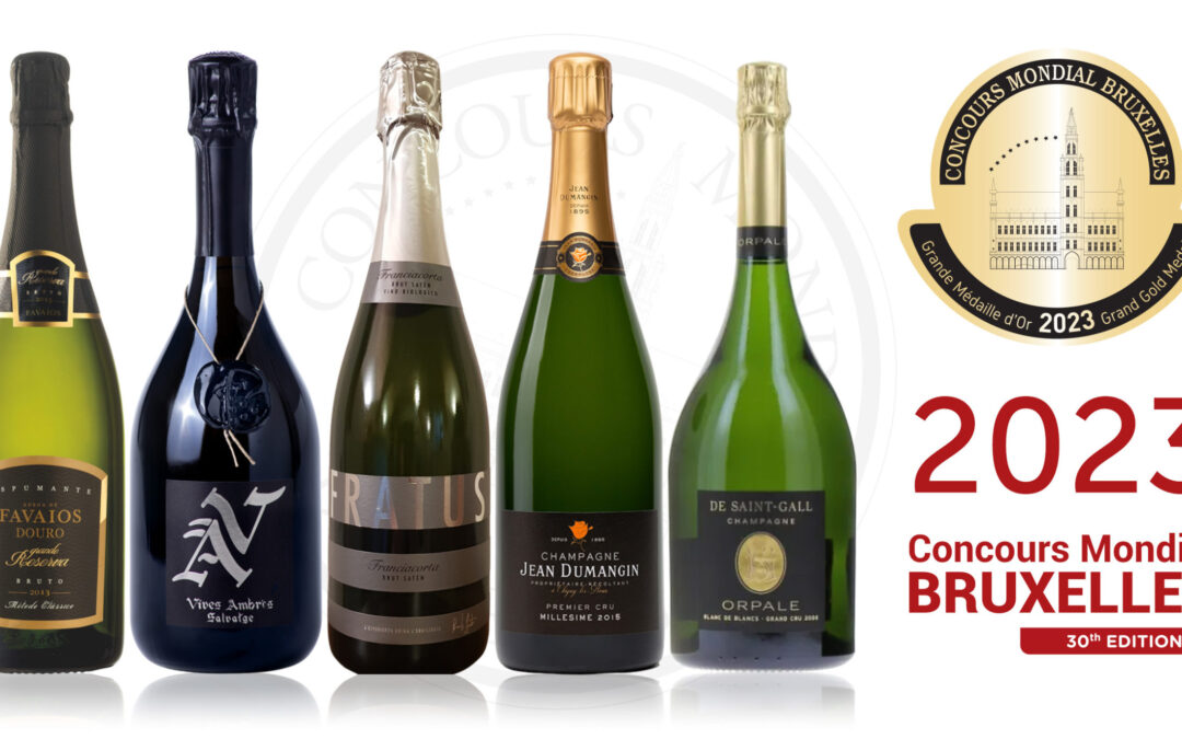 The Concours Mondial de Bruxelles reveals the best sparkling wines of the year